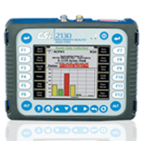 Analizador de vibraciones CSI 2130 de Emerson.